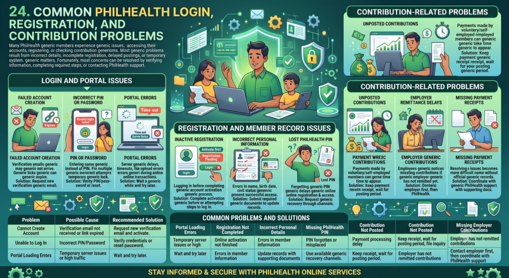 Home 22 Common PhilHealth Login, Registration, and Contribution Problems