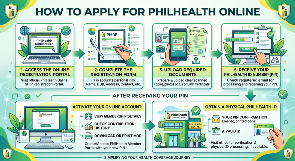 PhilHealth Requirements 9 How to Apply for PhilHealth Online