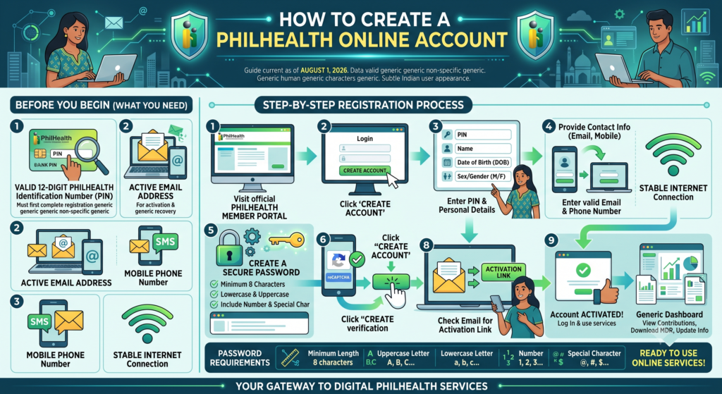 Philhealth Login 6 How to Create a PhilHealth Online Account