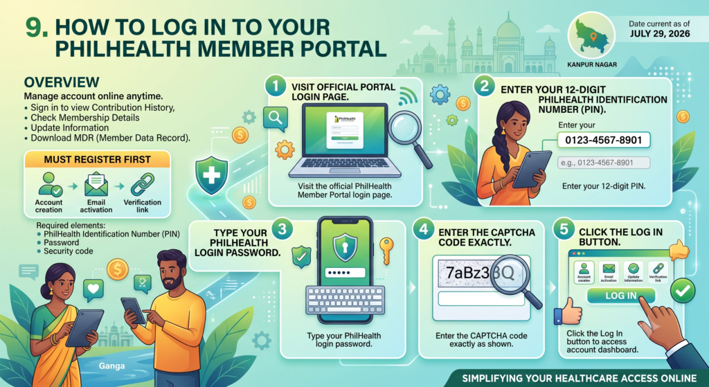 Home 9 How to Log In to Your PhilHealth Member Portal