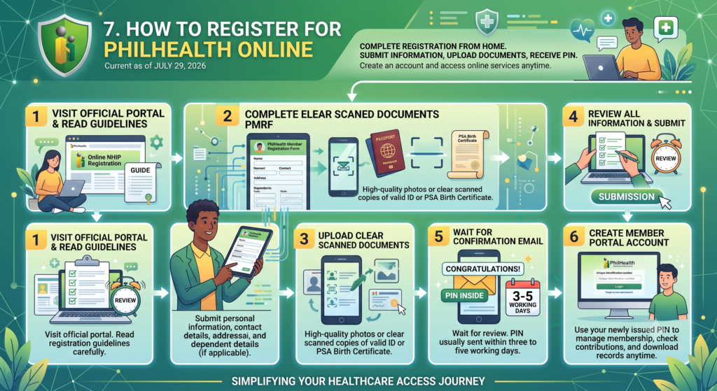 Home 7 How to Register for PhilHealth Online