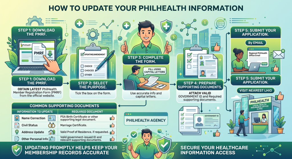 Home 21 How to Update Your PhilHealth Information