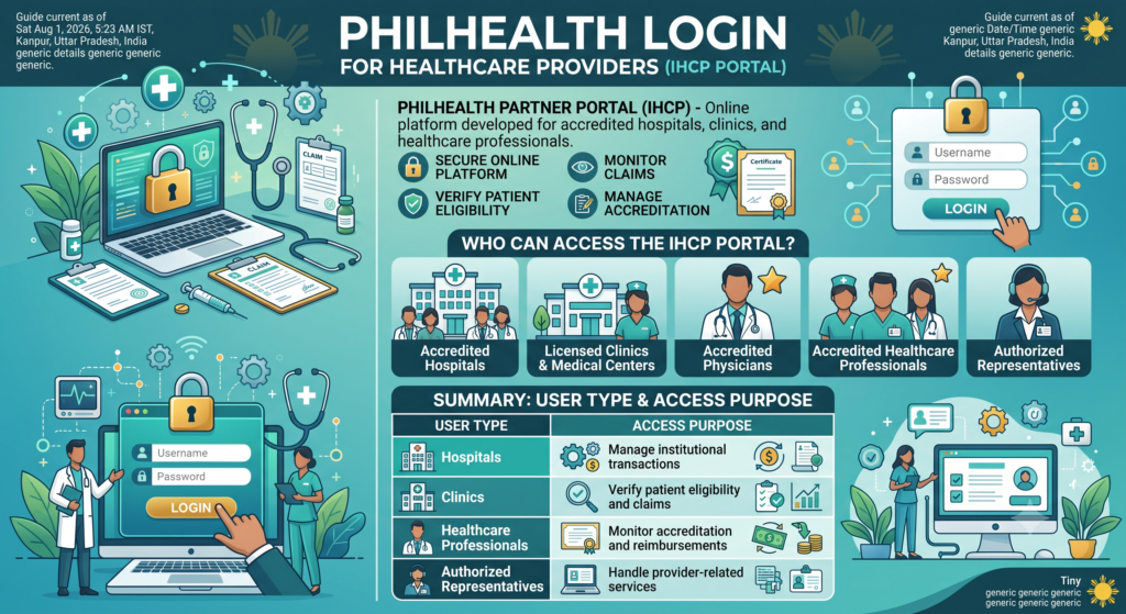 Philhealth Login 12 PhilHealth Login for Healthcare Providers (IHCP Portal)