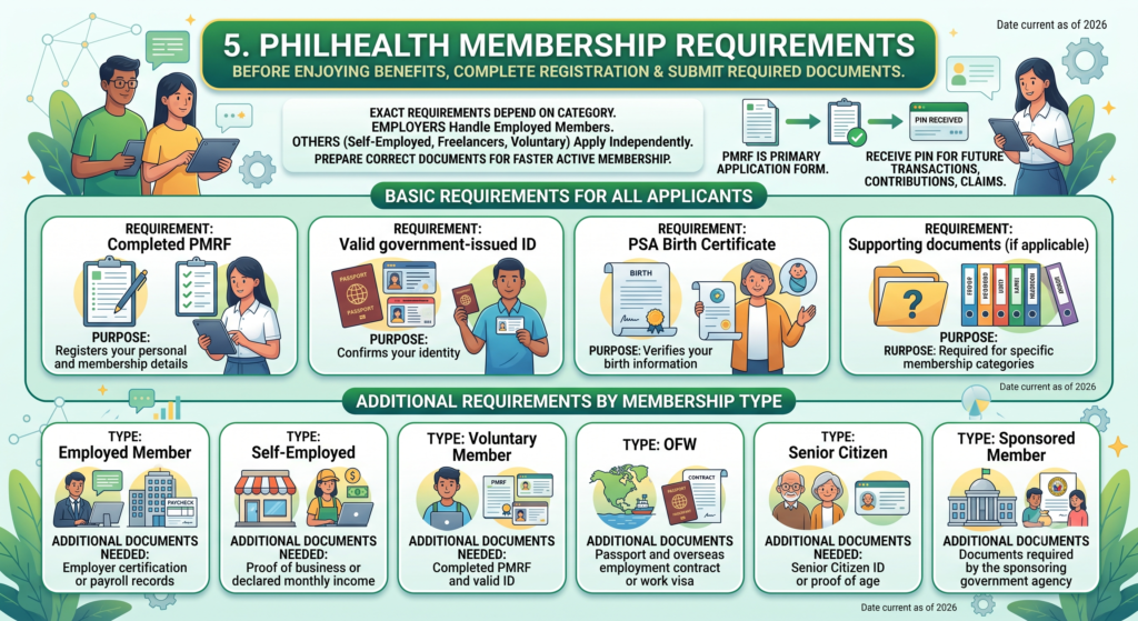 Home 5 PhilHealth Membership Requirements