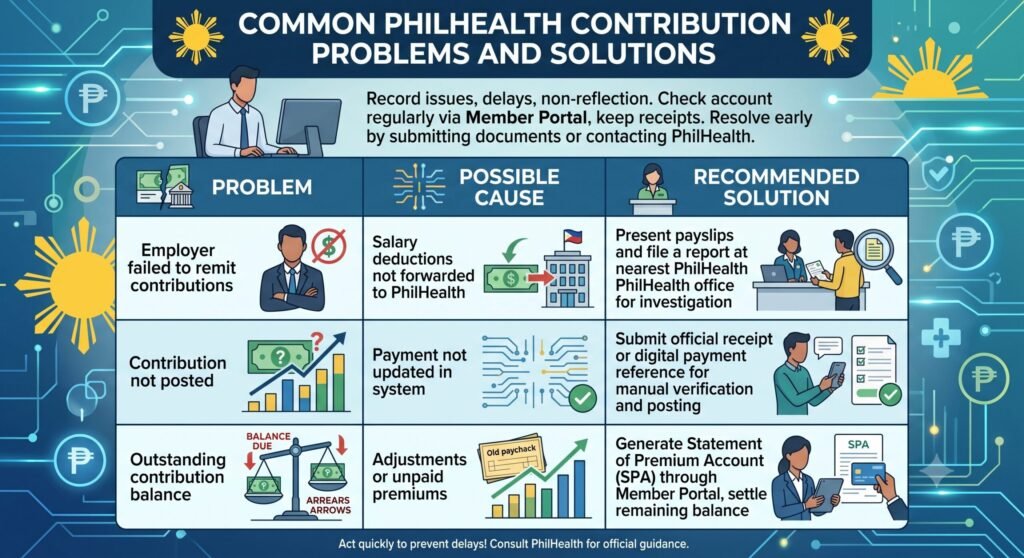 Philhealth Contribution 14 Common PhilHealth Contribution Problems and Solutions