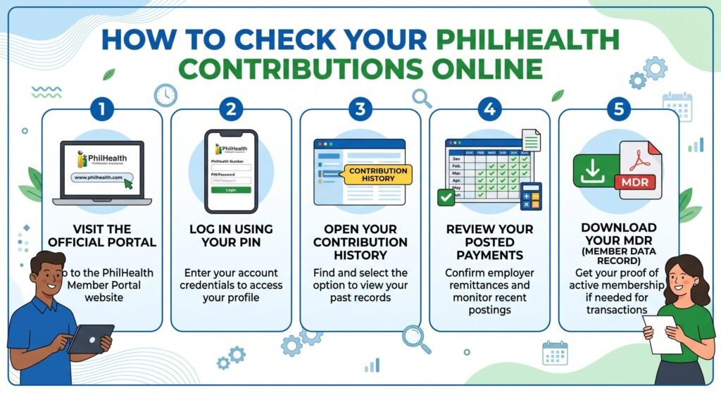 Philhealth Contribution 11 How to Check PhilHealth Contributions Online