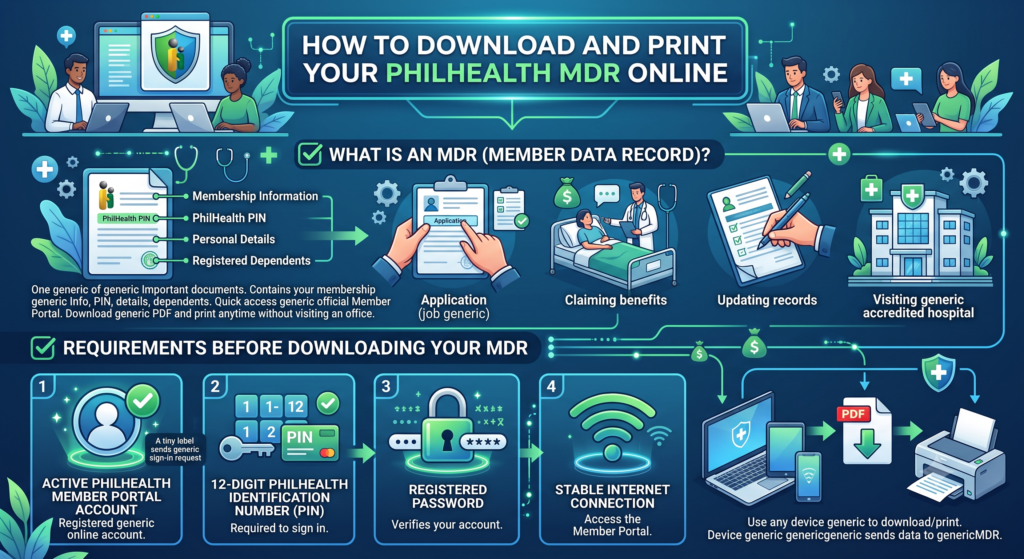 Philhealth Login 14 how to download and print your philhealth mdr online