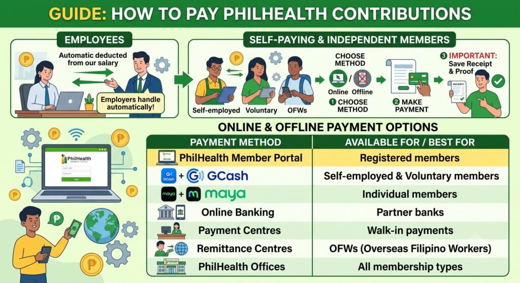 Philhealth Contribution 9 How to Pay PhilHealth Contributions