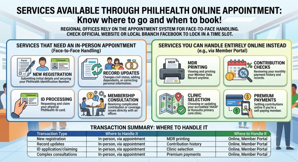 PhilHealth Online Appointment 5 Services Available Through PhilHealth Online Appointment